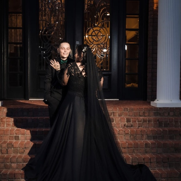 Black Wedding Dress